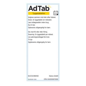 AdTab Dog 112.5MG X3BLCD AdTab Dog 112.5MG X3BLCD