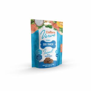 Calibra Dog Verve Crunchy Snack Insekt og laks, 150 g. Calibra Dog Verve Crunchy Snack Insekt og laks, 150 g.