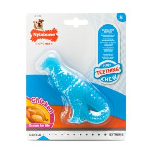 Nylabone Puppy Teething Dental Dino, S, NDD001PEU Nylabone Puppy Teething Dental Dino, S, NDD001PEU
