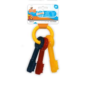 Nylabone Puppy Teething Keys, M, N221PEU Nylabone Puppy Teething Keys, M, N221PEU