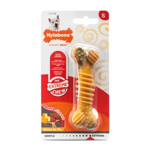 Nylabone Extreme Chew Texture Bone, S, NFCS102PEU Nylabone Extreme Chew Texture Bone, S, NFCS102PEU
