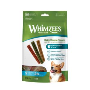 Whimzees tyggeben, stix, S, pose m/28 stk. (WHZ316) Whimzees tyggeben, stix, S, pose m/28 stk. (WHZ316)