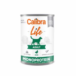Calibra Dog Life can Adult Duck with rice 400 g Calibra Dog Life can Adult Duck with rice 400 g