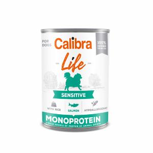 Calibra Dog Life can Sensitive Salmon with rice 400 g Calibra Dog Life can Sensitive Salmon with rice 400 g