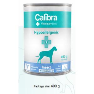 Calibra VD Dog can Hypoallergenic Insect & Salmon, 400g Calibra VD Dog can Hypoallergenic Insect & Salmon, 400g