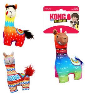 KONG Ballistic Vibez Llamas Assorted S/M, LBV32E KONG Ballistic Vibez Llamas Assorted S/M, LBV32E