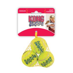 KONG AirDog Squeaker tennisbolde, 3 bolde i net, XS, AST5E
KONG AirDog Squeaker tennisbolde, 3 bolde i net, XS, AST5E