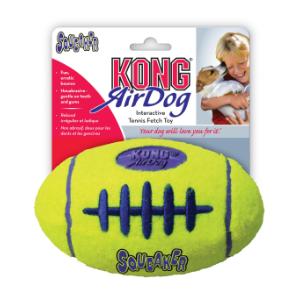 KONG AirDog Squeaker Football tennisbold, M, ASFB2
KONG AirDog Squeaker Football tennisbold, M, ASFB2