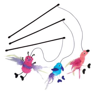 KONG Cat Feather Teaser, CAT41E KONG Cat Feather Teaser, CAT41E