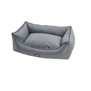 BUSTER Sofaseng 70x90 cm, Steel Grey/Black piping BUSTER Sofaseng 70x90 cm, Steel Grey/Black piping