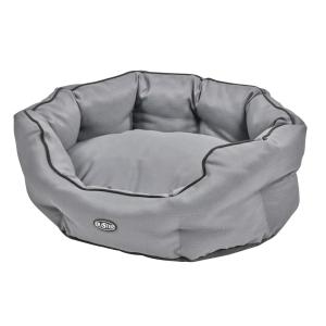 BUSTER Cocoon bed 65 cm, Steel Grey/Black piping BUSTER Cocoon bed 65 cm, Steel Grey/Black piping