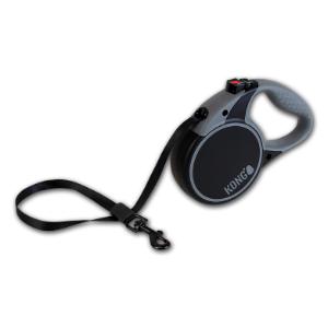 KONG Terrain flex lead, black, M KONG Terrain flex lead, black, M