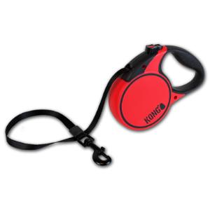 KONG Terrain flex lead, red, L KONG Terrain flex lead, red, L