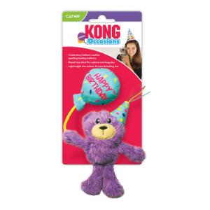 KONG Cat Occasions Birthday Teddy, CRCC5E KONG Cat Occasions Birthday Teddy, CRCC5E
