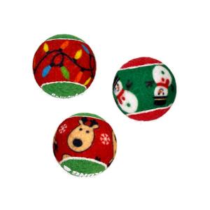 KONG Holiday SqueakAir® Balls 6-pk Md, H24D138 KONG Holiday SqueakAir® Balls 6-pk Md, H24D138