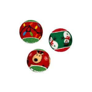 KONG Holiday SqueakAir® Balls 6-pk Sm, H24D139 KONG Holiday SqueakAir® Balls 6-pk Sm, H24D139
