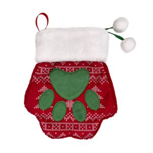 KONG Holiday Stocking Paw Lg, H24D189 KONG Holiday Stocking Paw Lg, H24D189
