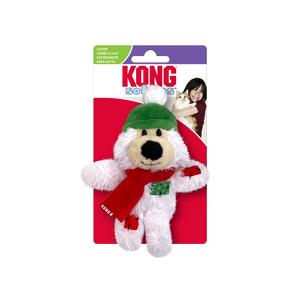 KONG Holiday Softies Bear Assorted, H24C147 KONG Holiday Softies Bear Assorted, H24C147