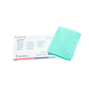 CVET Surgical Drape, PE, green, 120x180cm, sterile, 25 pcs. 2800799
CVET Surgical Drape, PE, green, 120x180cm, sterile, 25 pcs. 2800799