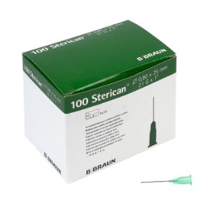 Engangs Kanyle, Braun, 0,8 x 25 mm /100 stk. Engangs Kanyle, Braun, 0,8 x 25 mm /100 stk.