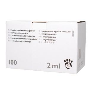 CVET ECO Engångs- spruta, 2-komp., Luer, 10 ml, 100 st. CVET ECO Engångs- spruta, 2-komp., Luer, 10 ml, 100 st.