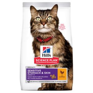 Hill's SP Sensitive Stomach & Skin Adult Kattefoder m/kyllin 1.5kg Hill's SP Sensitive Stomach & Skin Adult Kattefoder m/kyllin 1.5kg