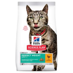 Hill's SP Perfect Weight Adult Kattefoder med Kylling 7kg Hill's SP Perfect Weight Adult Kattefoder med Kylling 7kg