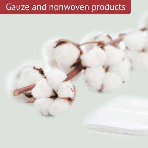 Gauze and nonwoven products