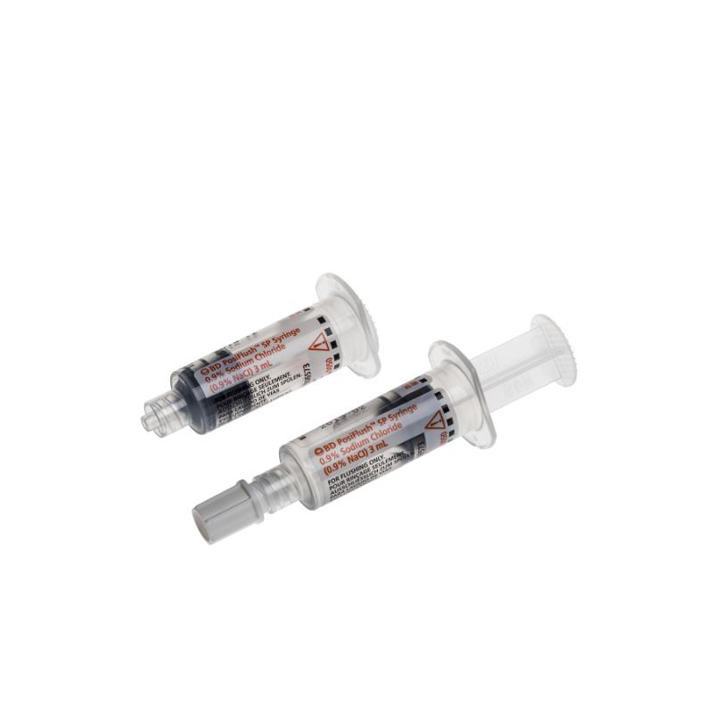 BD Posiflush Saline 0.9%, 3 ml, SP, 30/pk BD Posiflush Saline 0.9%, 3 ml, SP, 30/pk
