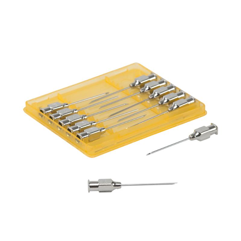 KRUUSE-Vet Needles, 1.0 x 30 mm, 19G x 1/4, Luer Lock, 12/pk KRUUSE-Vet Needles, 1.0 x 30 mm, 19G x 1/4, Luer Lock, 12/pk