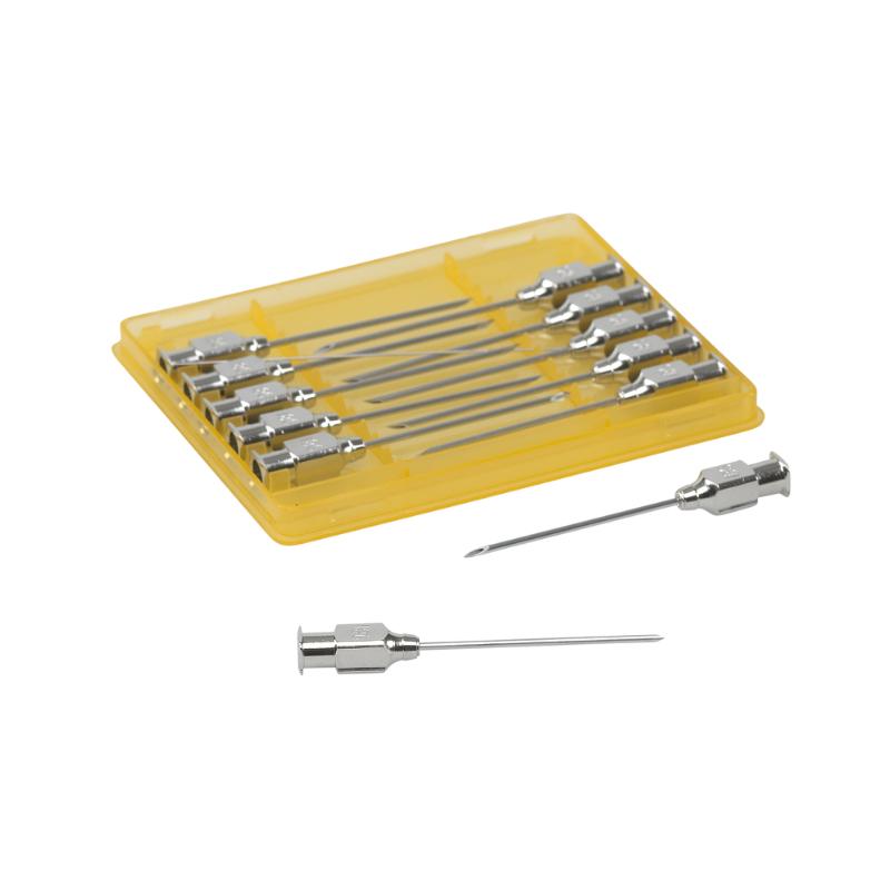 KRUUSE-Vet Needles, 1,2 x 35 mm, 18G x 1 3/8, Luer Lock, 12/pk KRUUSE-Vet Needles, 1,2 x 35 mm, 18G x 1 3/8, Luer Lock, 12/pk
