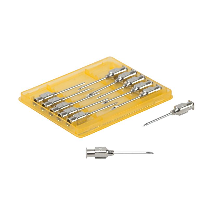KRUUSE-Vet Needles, 1.6 x 25 mm, 16G x 1, Luer Lock, 12/pk KRUUSE-Vet Needles, 1.6 x 25 mm, 16G x 1, Luer Lock, 12/pk