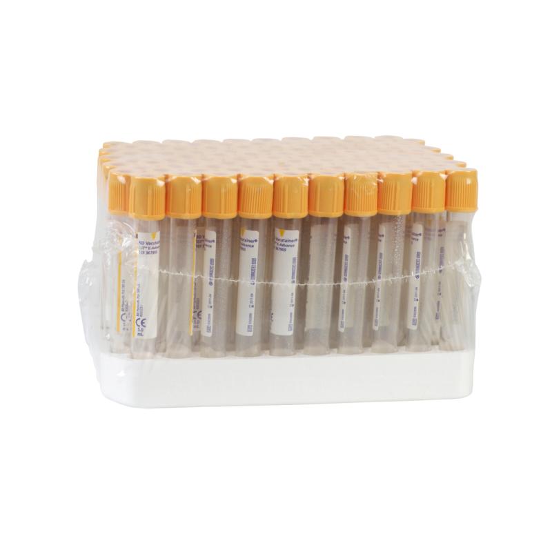 Vacutainer tubes SST, yellow, 5 ml, only sold in 10/pk
Vacutainer tubes SST, yellow, 5 ml, only sold in 10/pk