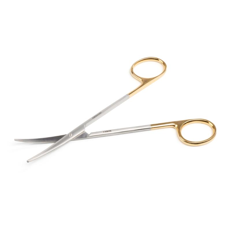 KRUUSE TC Gold Metzenbaum Fino Scissors, 14.5 cm / 5.7", blunt/blunt, curved, delicate
KRUUSE TC Gold Metzenbaum Fino Scissors, 14.5 cm / 5.7", blunt/blunt, curved, delicate