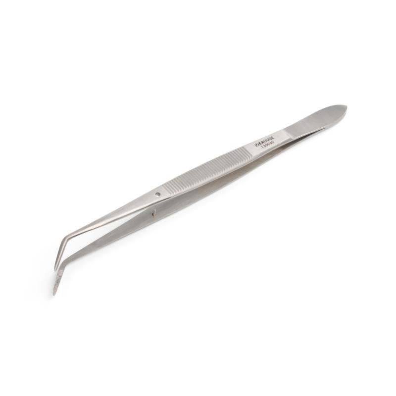 KRUUSE Meriam Cotton and Dressing Tweezers, 16 cm / 6.3"
KRUUSE Meriam Cotton and Dressing Tweezers, 16 cm / 6.3"