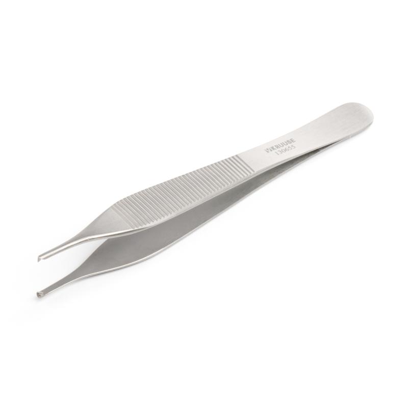 KRUUSE Adson Tissue Forceps, 12 cm / 4.7", 1x2 teeth
KRUUSE Adson Tissue Forceps, 12 cm / 4.7", 1x2 teeth
