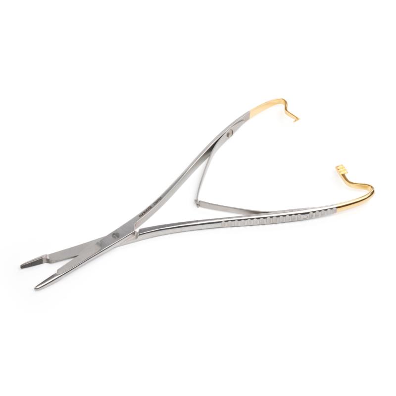 KRUUSE TC Gold Mathieu-Olsen Needle Holder, 20 cm / 7.9"
KRUUSE TC Gold Mathieu-Olsen Needle Holder, 20 cm / 7.9"