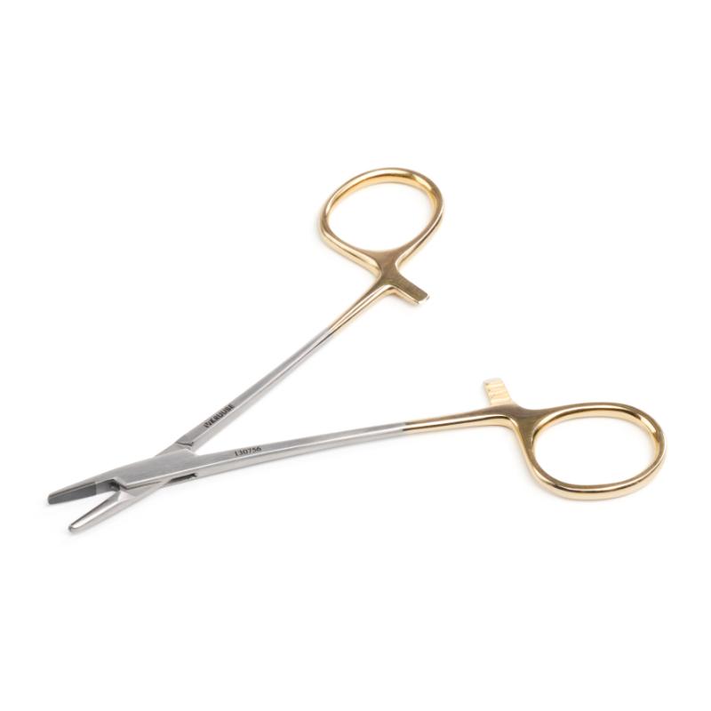 KRUUSE TC Gold Derf Needle Holder, 12 cm / 4.7", mini profile
KRUUSE TC Gold Derf Needle Holder, 12 cm / 4.7", mini profile