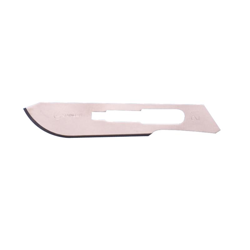 Scalpel blade No 21 stainlesssteel, sterile, 100/pk Scalpel blade No 21 stainlesssteel, sterile, 100/pk