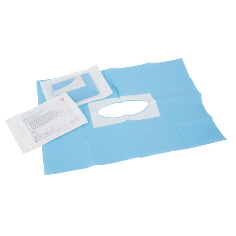 BUSTER Surgery Cover, with adhesive edge around hole, XS, 25/pk BUSTER Surgery Cover, with adhesive edge around hole, XS, 25/pk