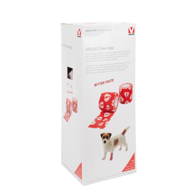 KRUUSE Chew-Stop, 10 cm x 4.5 m, 10/pk KRUUSE Chew-Stop, 10 cm x 4.5 m, 10/pk