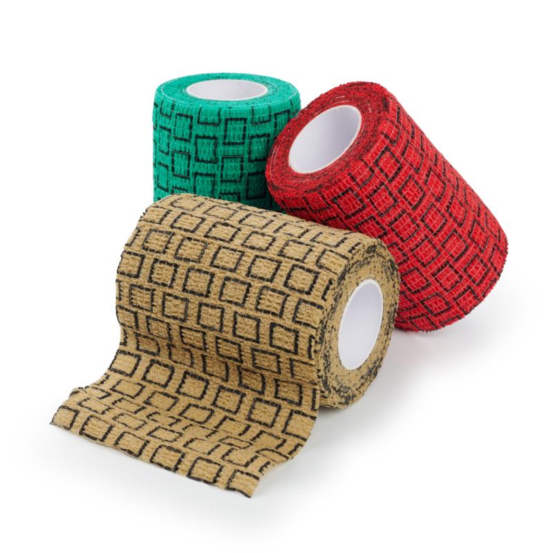 KRUUSE SafeVet® Bandage, 7.5 cm x 4.5 m, mix of 3 colors, 10/pk KRUUSE SafeVet® Bandage, 7.5 cm x 4.5 m, mix of 3 colors, 10/pk