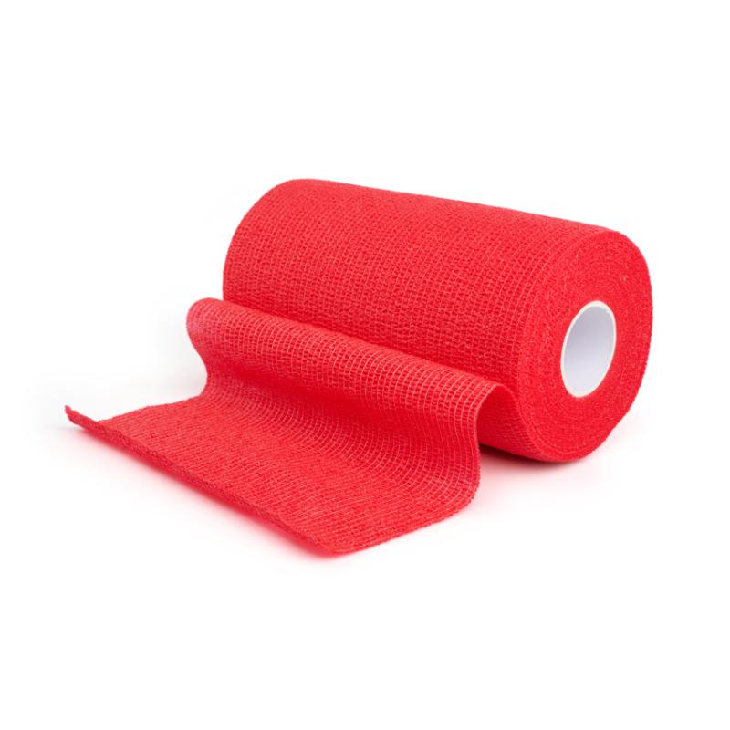 KRUUSE Vet-Flex, Red, 15 cm x 15 m, 4/pk KRUUSE Vet-Flex, Red, 15 cm x 15 m, 4/pk