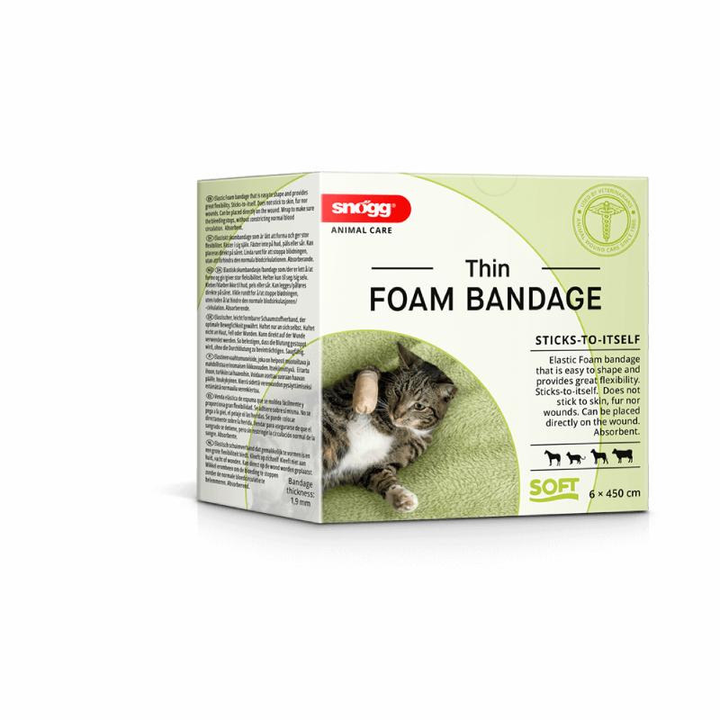 Snogg animal foam bandage, thin, 6cmx4.5cm Snogg animal foam bandage, thin, 6cmx4.5cm