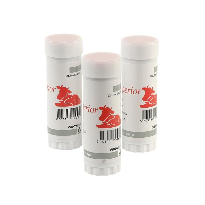 BOVIVET Superior Marking Stick, red, 10/pk BOVIVET Superior Marking Stick, red, 10/pk