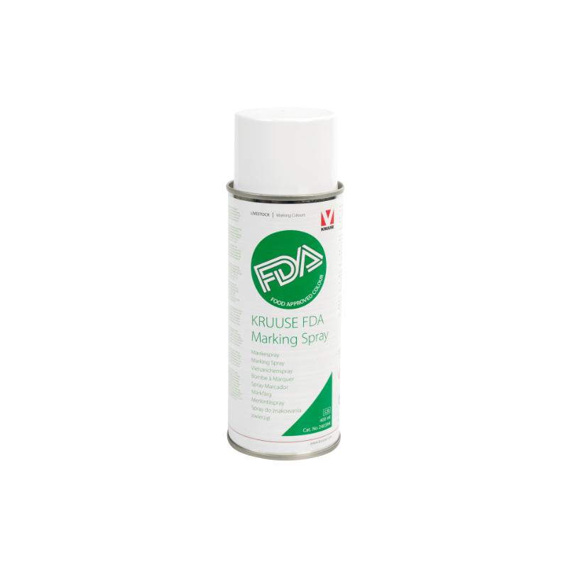 KRUUSE FDA Marking Spray, green, 400 ml, 12/pk KRUUSE FDA Marking Spray, green, 400 ml, 12/pk