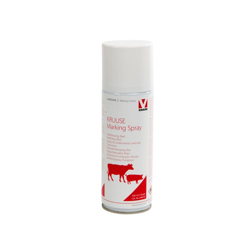 KRUUSE Marking Spray, red, 200 ml, 12/pk KRUUSE Marking Spray, red, 200 ml, 12/pk