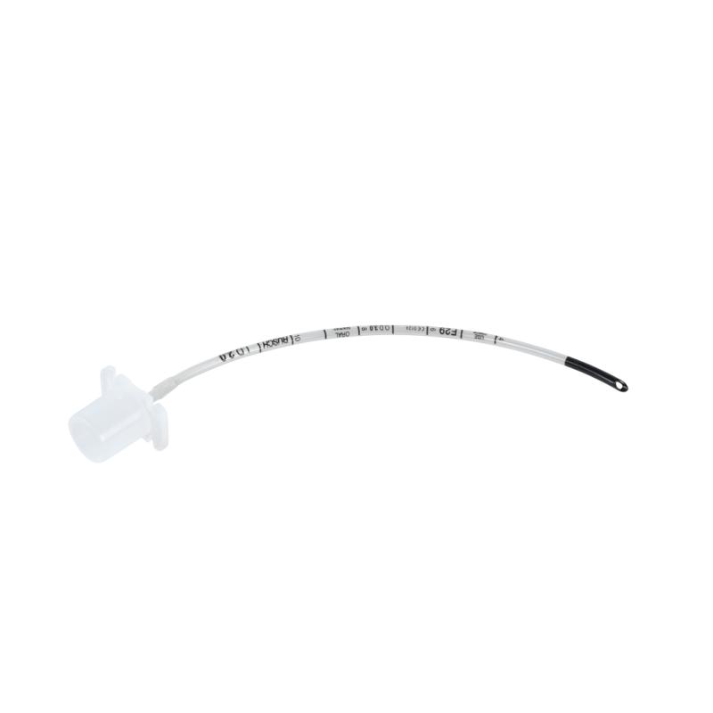 Rüsch Endotracheal Catheter, w/connector, wo/cuff, disposable, ID 2.0 mm, OD 3.0 mm, 9 Fr x 15 cm (5.9''), 10/pk Rüsch Endotracheal Catheter, w/connector, wo/cuff, disposable, ID 2.0 mm, OD 3.0 mm, 9 Fr x 15 cm (5.9''), 10/pk
