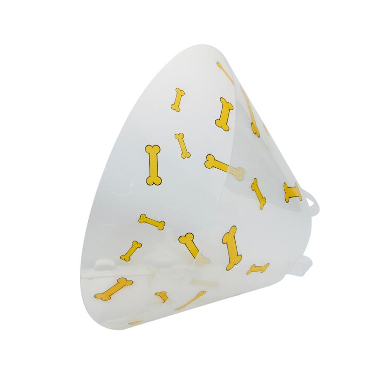 BUSTER Design Collars, Bones yellow, 20 cm, 10/pk BUSTER Design Collars, Bones yellow, 20 cm, 10/pk