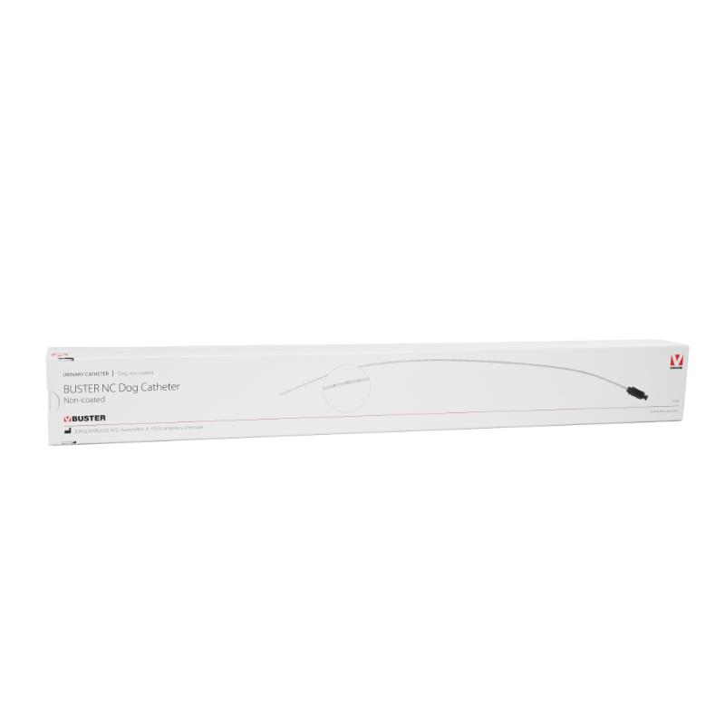 BUSTER NC Dog Catheter, 8 Fr x 20”, 2.6 mm x 50 cm, 5/pk
BUSTER NC Dog Catheter, 8 Fr x 20”, 2.6 mm x 50 cm, 5/pk